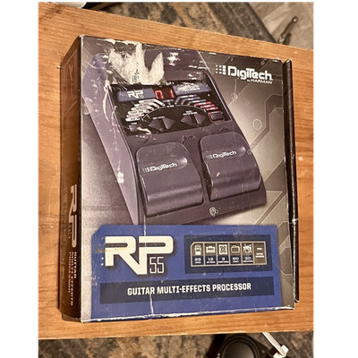 DigiTech RP55 Digital Guitar Multi-Effects Processor Chorus Compressor Delay