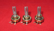 3 x Alpha 500 OHM Linear Taper Pot, Split Ribbed Shaft, B500OHM Potentiometer BG
