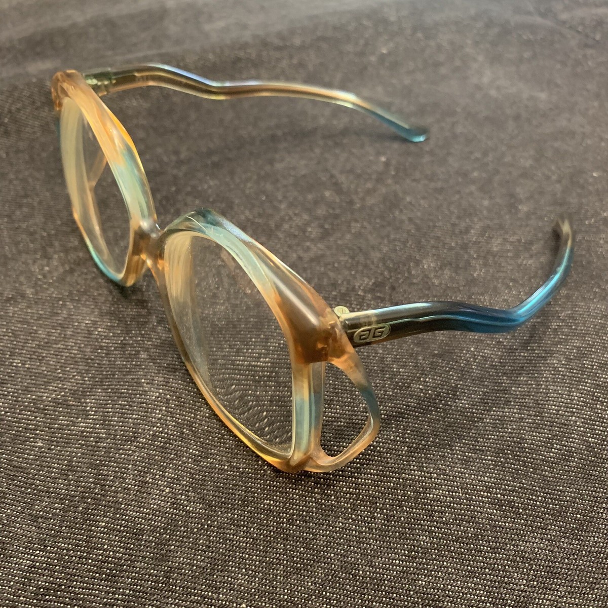 Vintage Women\'s Givenchy Oversize Clear Plastic Round Eyeglass Frames 135mm Vintage Eyeglasses 1970s by Givenchy New Old Stock  main image 3