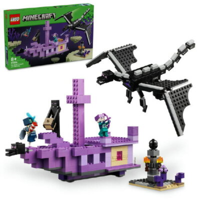 NEW] LEGO Japan LEGO Minecraft 21264 Ender Dragon and End Ship