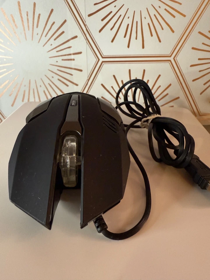 Mouse para juegos iHome LW-BL-GM10008 negro/gris - USB óptico Foto 4 de 4