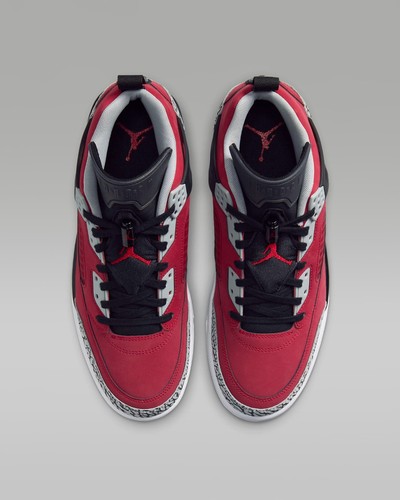 Air Jordan US 14 Men Red Gray Black White Nike Retro Spizike Low -FQ1759 600 New - Picture 19 of 24