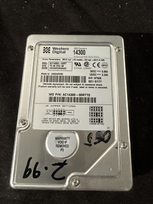 WD KAVIAR 4,3 GB 5,4K ATA 3,5'''' AC14300 FESTPLATTE