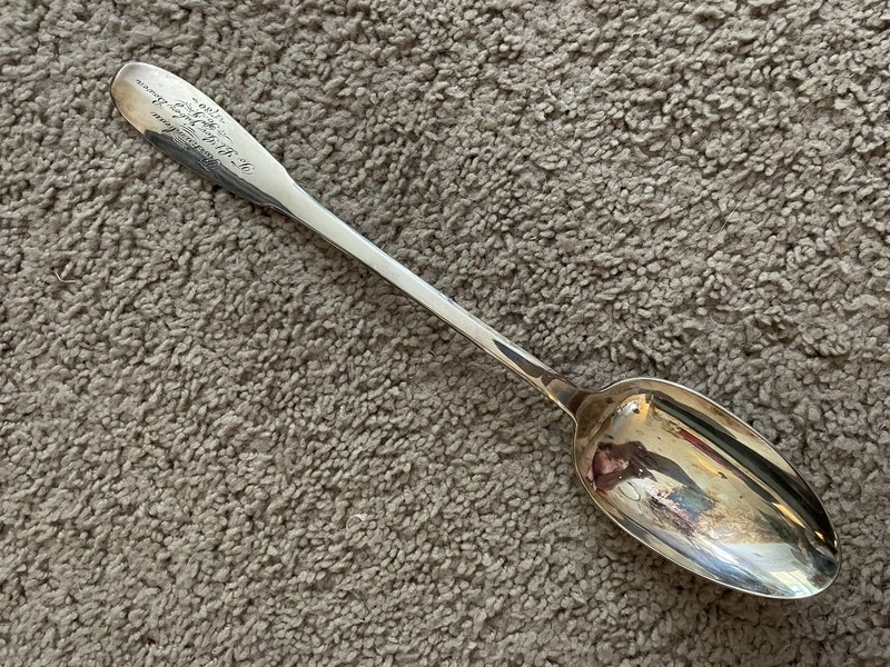 Silverplate Gorham Serving Spoon 12 1/2" N. 16