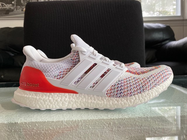 ultra boost multicolor red