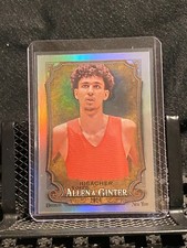 Zaccharie Risacher 2024 Allen & Ginter Hot Box Silver Portrait - Basketball