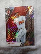 2022 Chronicles Phoenix #20 Mike Trout Building Blocks Prizm MVP??GOAT? HOFer!!