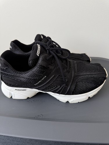 Balenciaga Phantom Sneakers Trainers US 10 Men’s Black Mesh With White Soles
