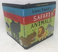 Book Simms Taback-Safari Animals-Giant Fold-Outs-2008-HC-1st Ed-1st Printing(MR)