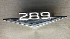 Vintage 1960's Ford Mustang 289 Logo Badge Emblem C30B16C1444A--KBC21325