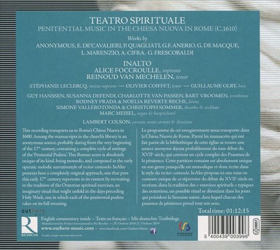 TEATRO SPIRITUALE NEW CD