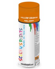 Orange Ral Spray Aerosol Paint Repair Paint Custom Mixed Code Matt Gloss Satin