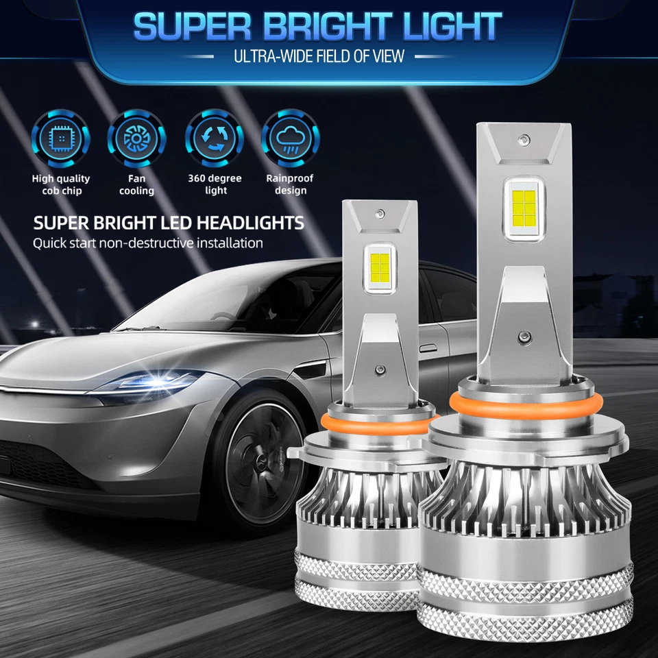 Faro LED alto bajo + bombillas antiniebla para Toyota 4Runner deportivo utilitario 2003-2005 Foto 4 de 4