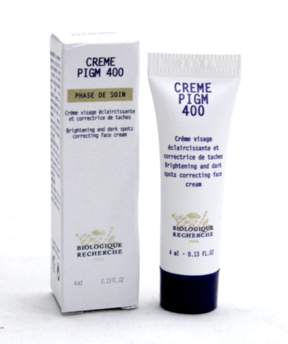 NIB ~Biologique Recherche CREME PIGM 400 MINI  TRAVEL SIZE 0.13 FL OZ  4mL