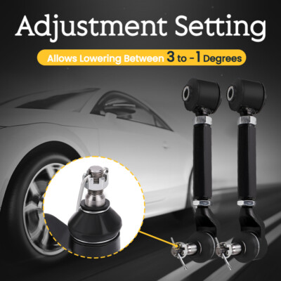 Upper Rear Camber Control Arms Pair for Honda ACCORD 2003-07 Adjustable Kits neu