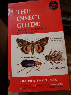 THE INSECT GUIDE by RALPH B. SWAIN, PHD 1948 HC/DJ 