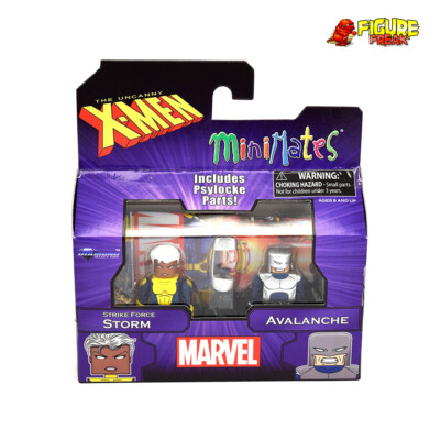 Marvel Minimates Series 60 Uncanny X-Men Strike Storm / Psylocke & Avalanche
