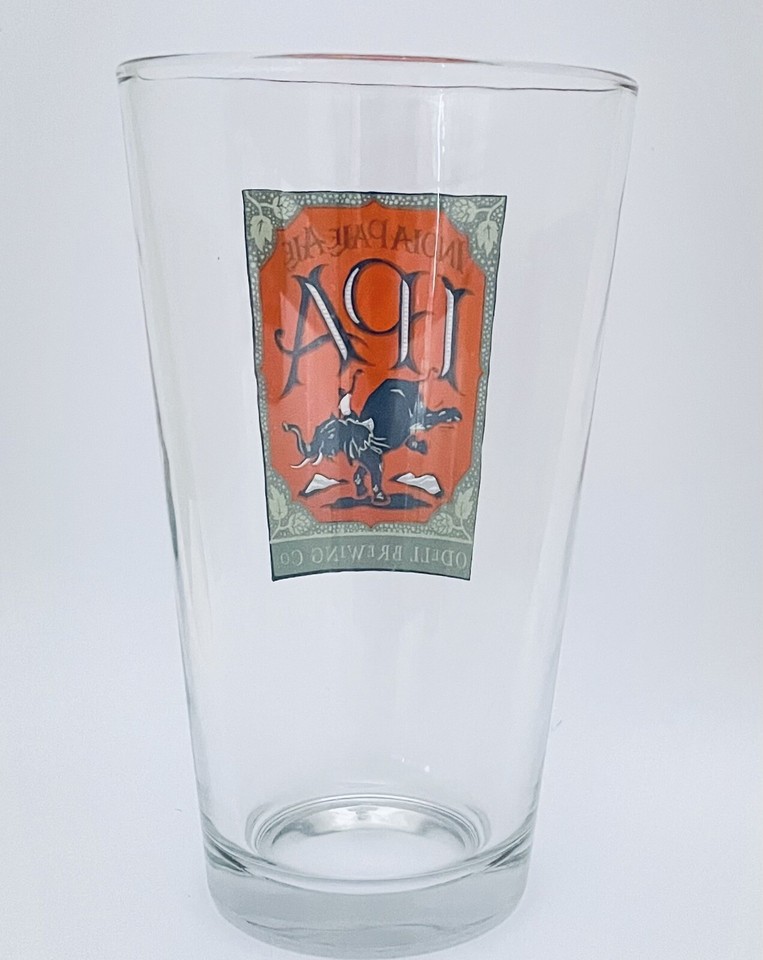 India Pale Ale IPA Odell Brewing Company Beer Drinking Glass Unused eBay