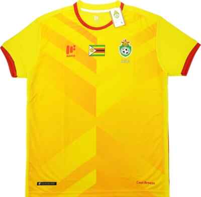2017/18 Zimbabwe Home Jersey Mafro Sports Football Soccer Africa Lion Rasta kit