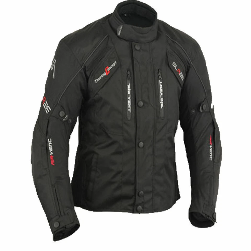 LEATHER POINT CE Winter Motorradjacke, Herren Motorrad Winter wasserdichte Textiljacke