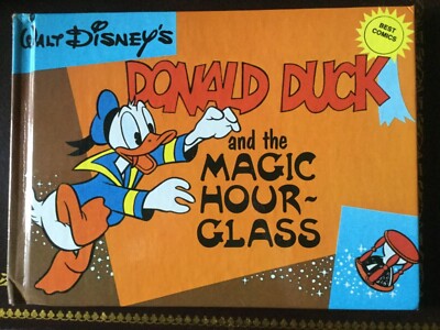 Walt Disneys Donald Duck and the Magic Hour-Glass, Comics, 1st ed,1980, H/c 