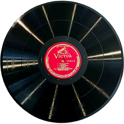 Povla Frijsh - L'Hive / La Pluie / Pendant Le Bal - Victor Record 1652 - 10''