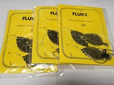 3 NJ Hand Tied Basic English Hook w/fish Find...