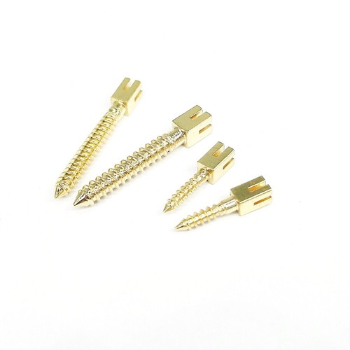 Dental NORDIN Style Endo 24K Golden Plated/Pure TITANIUM Root Canal Screw Post - Picture 6 of 10