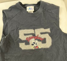 Disneyland 55 Mickey Mouse Blue Tank Top Small Disney Resort