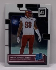 Phidarian Mathis 2022 Donruss Optic Rated Rookie Base #268 Commanders RC
