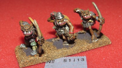 Citadel Orc Archers Bowmen Well Painted Games Workshop GW Harboths Orcs Metal