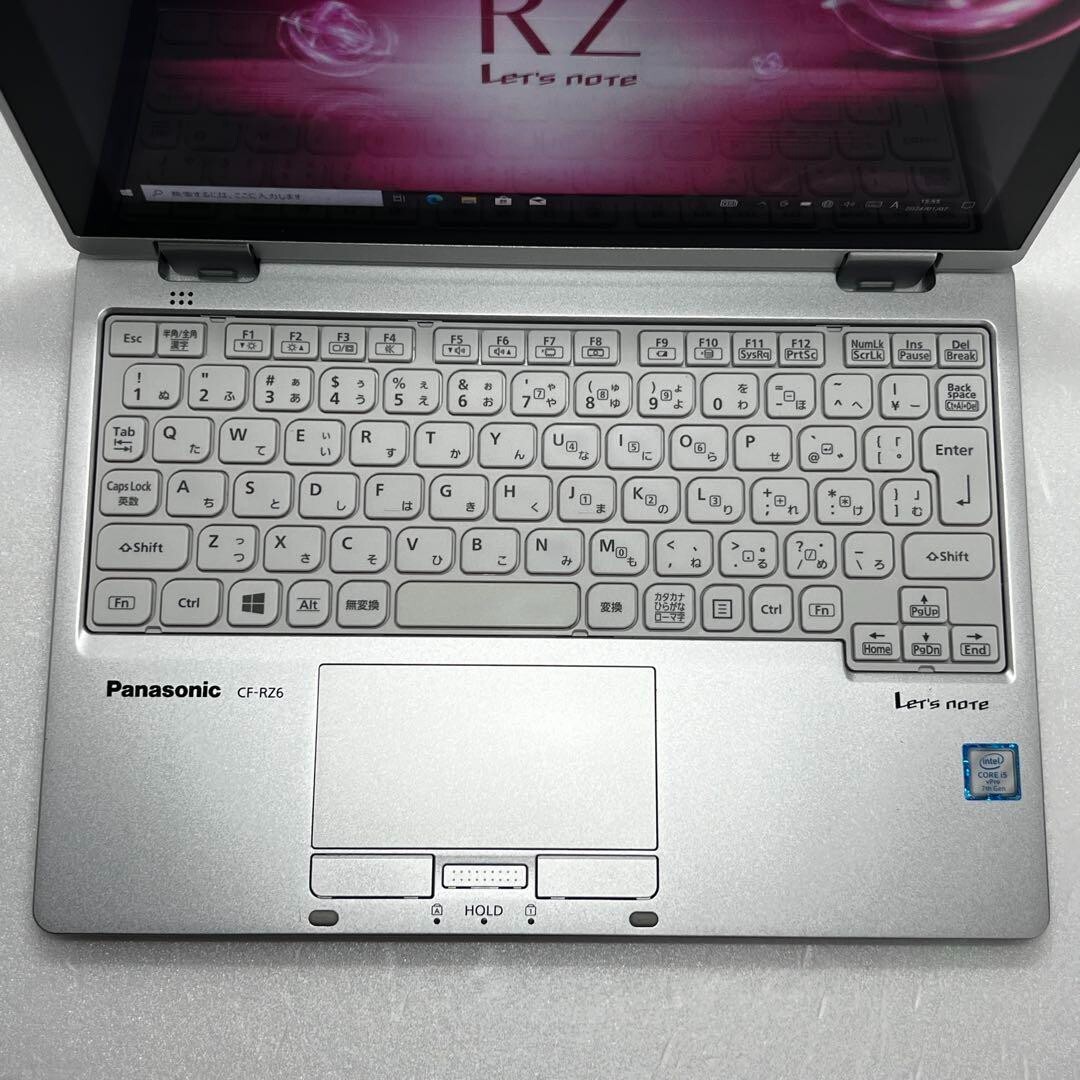 Windowsノート本体 #671 PANASONIC CF-RZ6 i5-7Y57 8GB SSD256 Panasonic Let's Note CF-RZ6 i5-7Y57 8GB 256GB SSD Win11