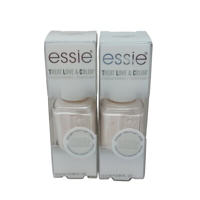 essie Treat Love & Color Nail Polish / Strengthener  22 In A Blush  Lot of 2