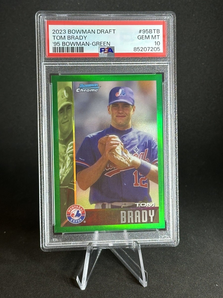 2023 Bowman Draft Tom Brady True Green /99 PSA 10. POP 5 | eBay