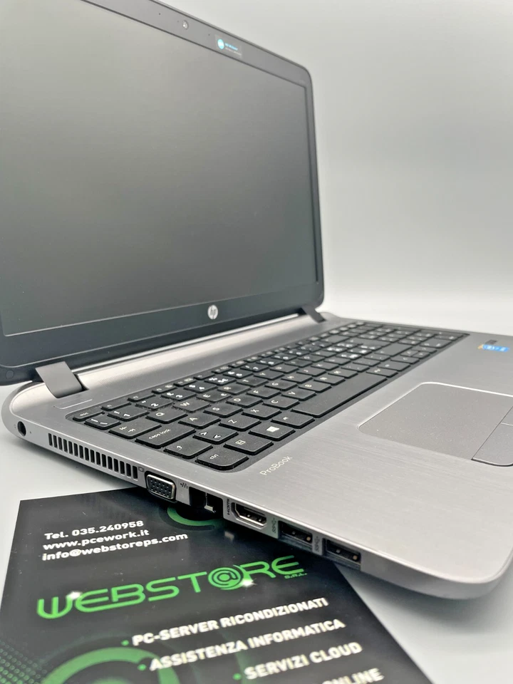 HP 450 G2 PROBOOK i5-4210U 8GB RAM 250GB SSD 15.6" HD GAR 3 MESI WIN 10 - Bild 2 von 4