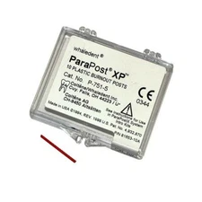 Coltene Whaledent P751-5 ParaPost XP Plastic Burnout Posts .050" Red 10/Pk