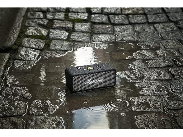 Marshall Emberton Portable Bluetooth Waterproof Speaker - BLACK-image