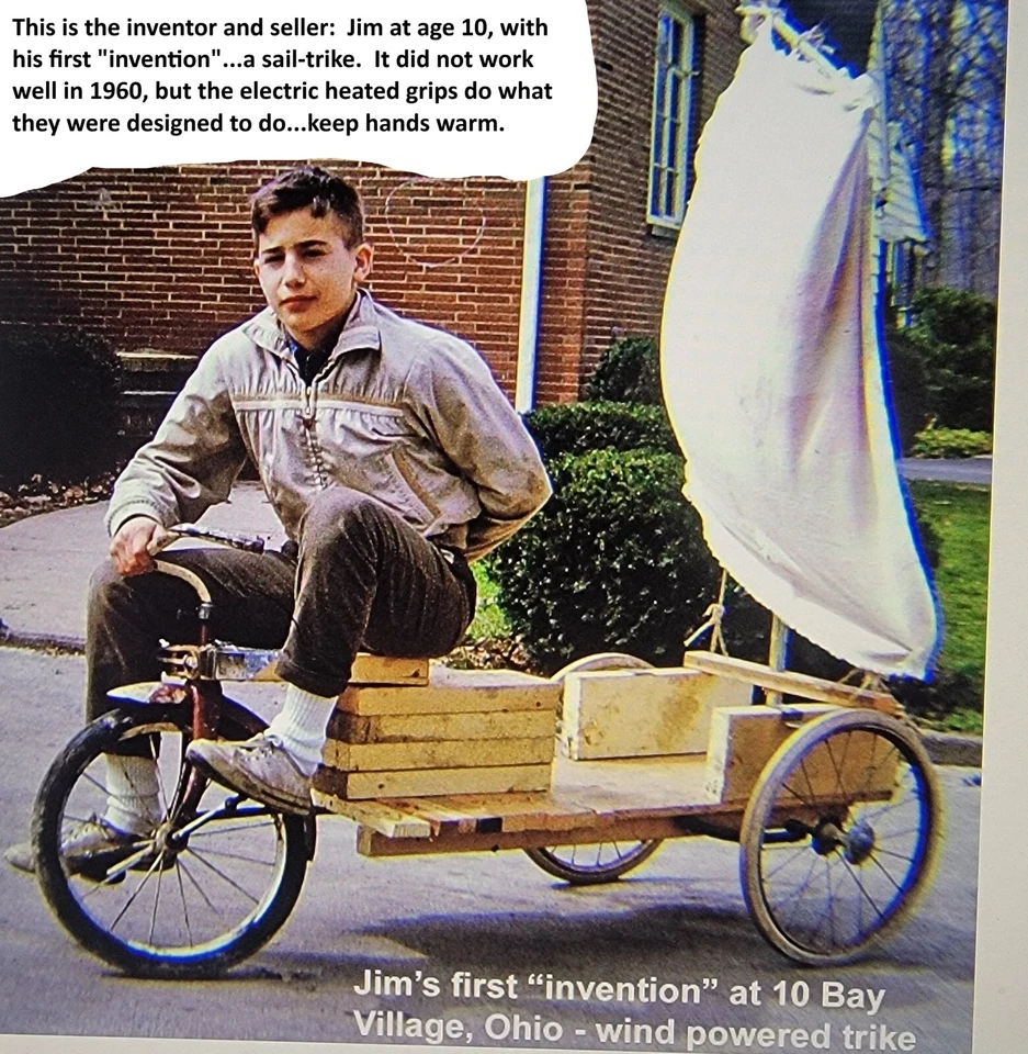 2 empuñaduras térmicas - lanzadores de nieve, proveedor OEM., 1" I.D. suministramos a Ariens, NUEVO Foto 4 de 4