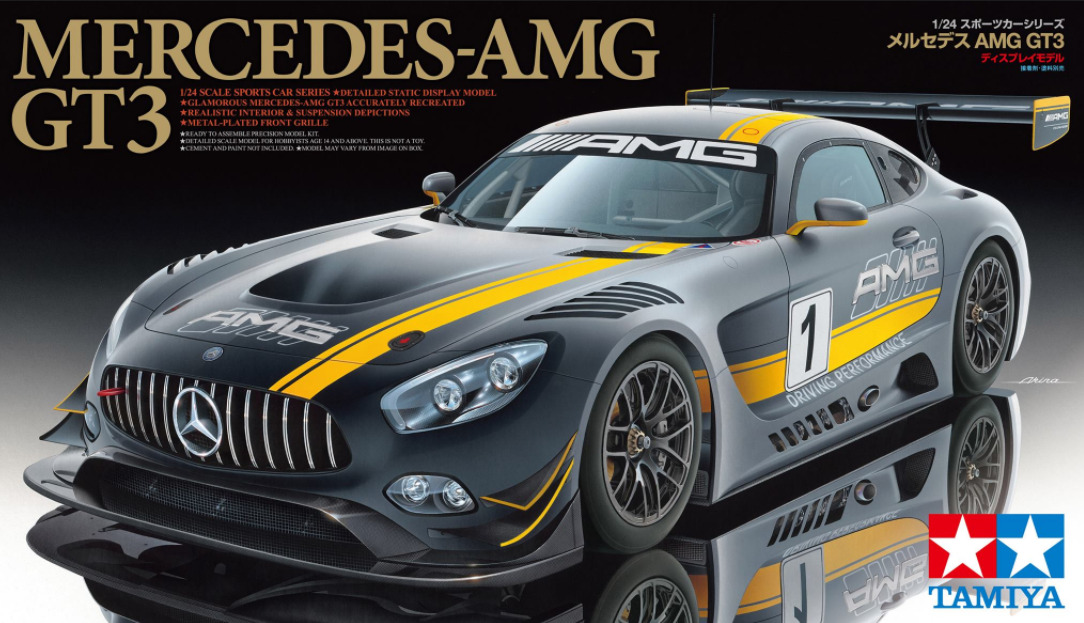 Mercedes -AMG GT3 1/24 Kit di montaggio 24345  Tamiya