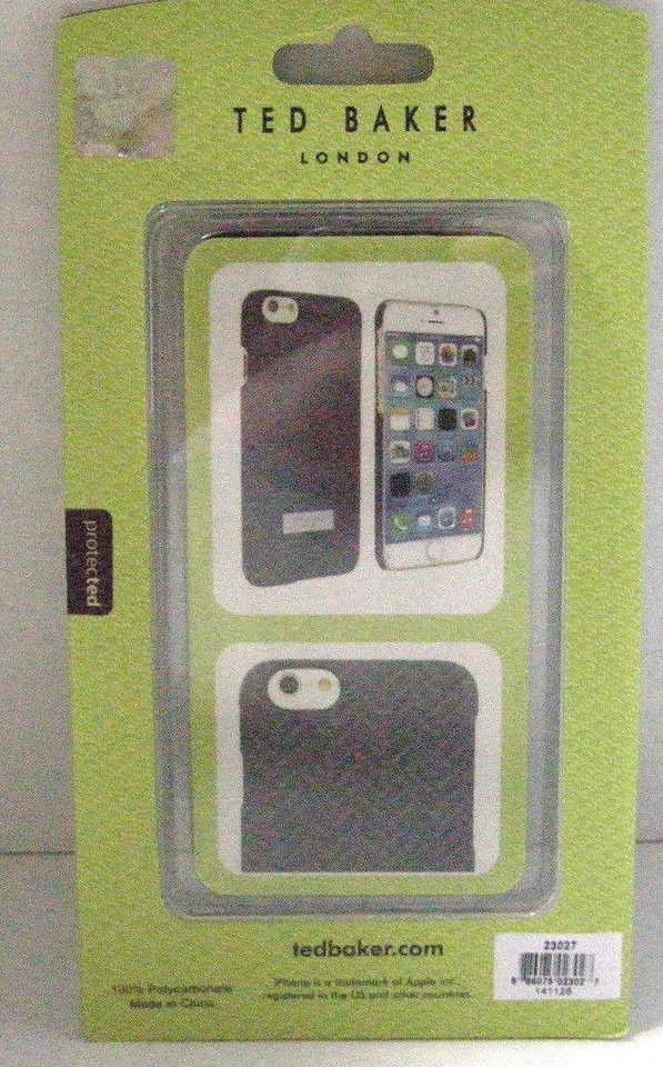 Funda para teléfono Ted Baker Apple iPhone 6, negra, nueva Foto 3 de 3