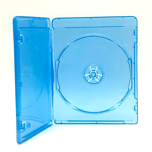 Replacement 11mm Single Blu-ray Case with Outer Sleeve Raised Licensed Logo Clip - Picture 6 of 9