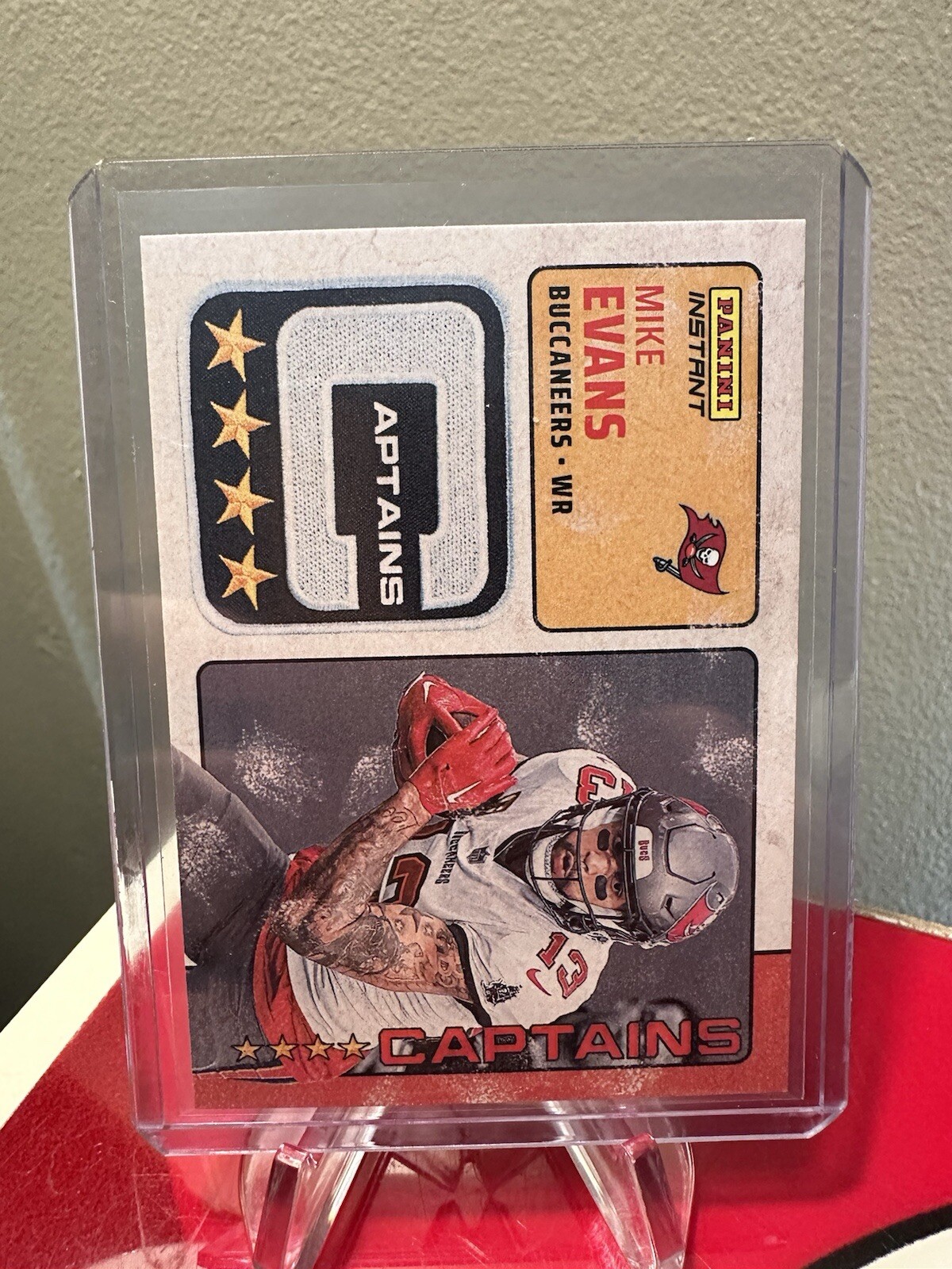 2024 Panini Instant NFL Captains #CAP-42 Mike Evans Print Run 1/351