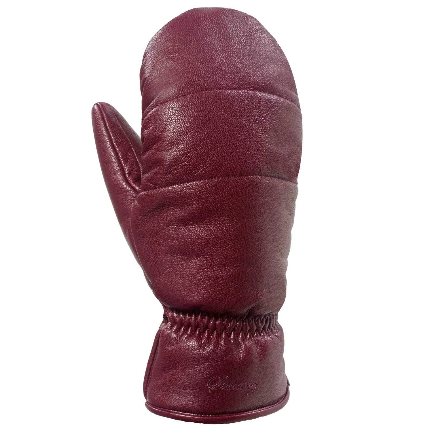 SWANY Ally WATERPROOF LEATHER Ski SNOW BOARD Winter MITTEN Mitt WOMEN size LARGE