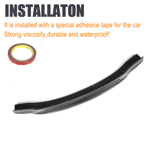 Fit for BMW 5 Series F10 M5 2012-2016 Real Carbon Fiber Front Bumper Lip Spoiler - Picture 8 of 10