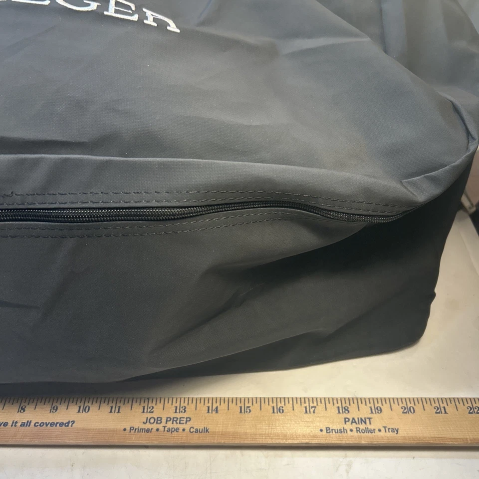 Traeger Portable Grill Cover Carry Bag BBQ020 Zip Around Black With Handles 20”. - Image 2 of 4