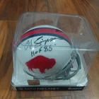 OJ Simpson Buffalo Bills Signed Riddell Mini Helmet Auto Autograph JSA WITNESSED