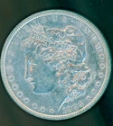 Four XF US Silver Dollars - Raw, 1903-P, 1884-O, 1898-P, 1891-S
