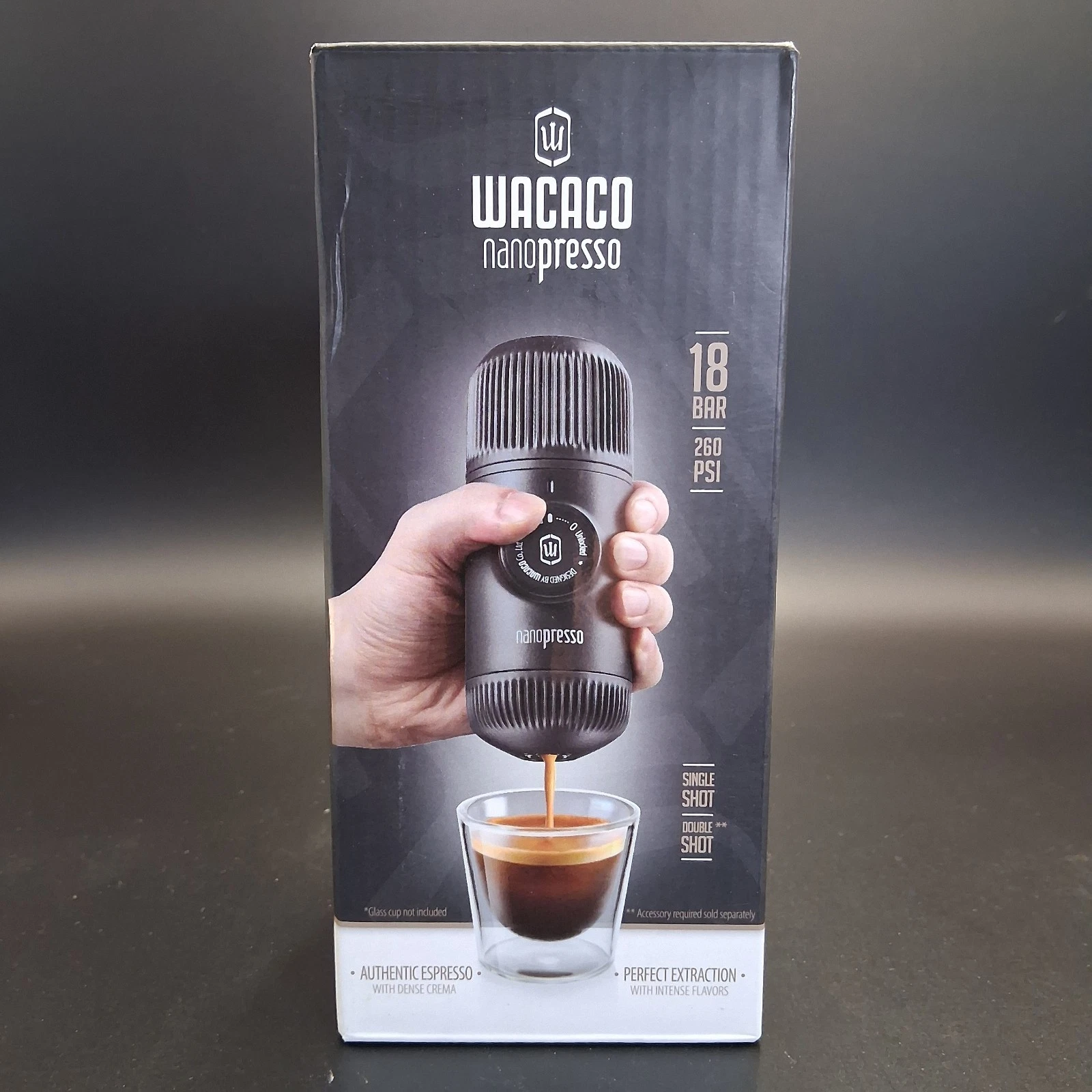 Wacaco Nanopresso Portable Espresso Maker 18 Bar/260 PSI Manual Coffee Machine
Opens in a new window