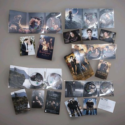 Twilight Saga 1-5 2 Disc Fan Edition DVD Komplettset Schuber