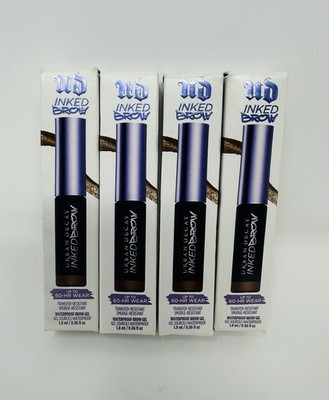 4x Urban Decay Inked Brow Gel Up to 60HR Wear NEUTRAL NANA 0.06 oz Waterproof